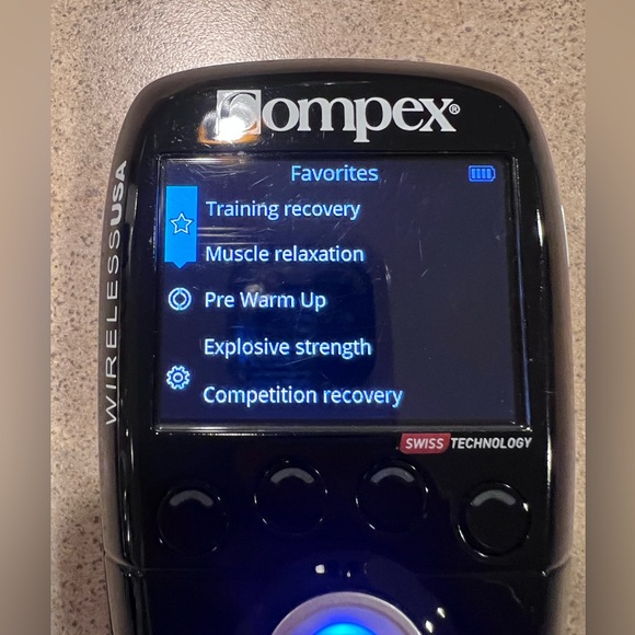 Compex 25331 Wireless USA 2.0 Muscle Stimulator with Charging Cable - Tested - Picture 5 of 8